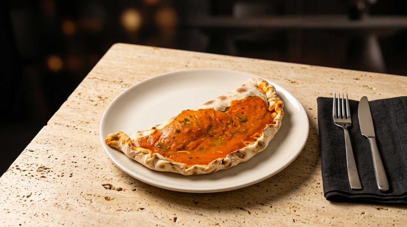 Broken Cheese: el calzone de jamón serrano que la Americana no tiene en otro lado